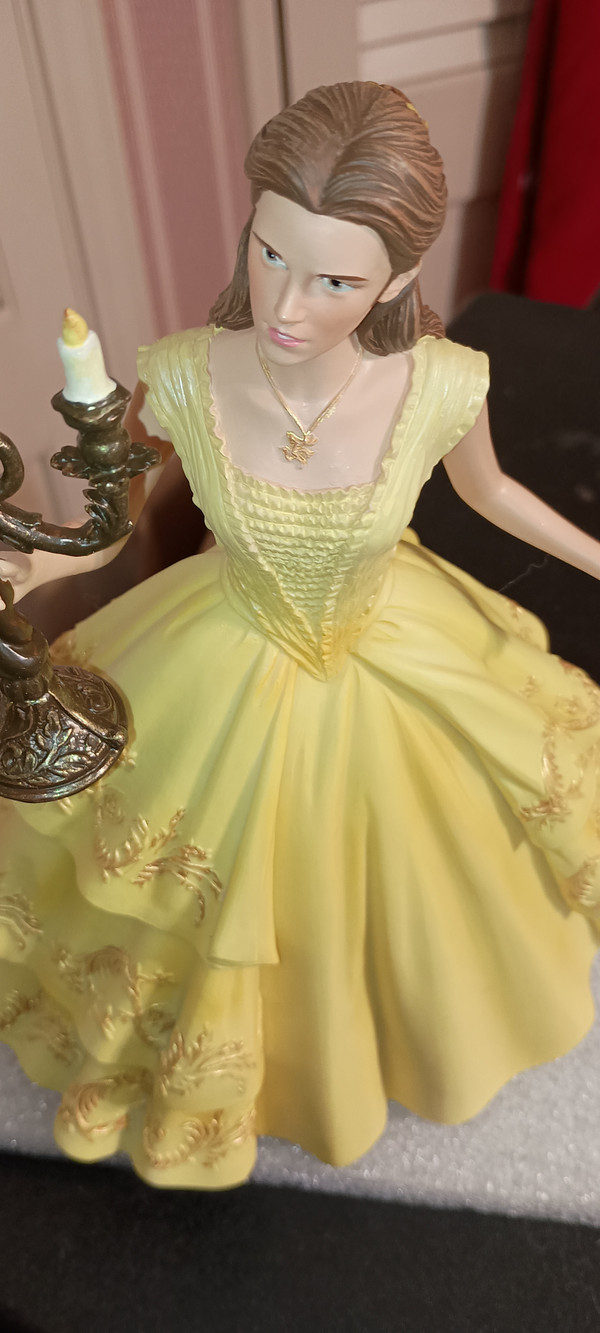 DISNEY CINEMATIC MOMENT FIGURINE- EMMA WATSON AS BELLE-NEW IN BOX