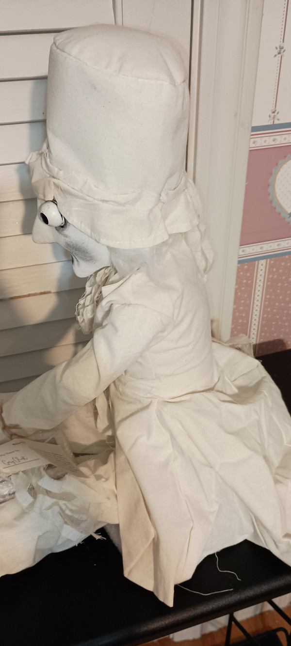 JOE SPENCER-GALLERIE II-GATHERED TRADITIONS HALLOWEEN ART DOLL-GARY GHOST-NEW-2025