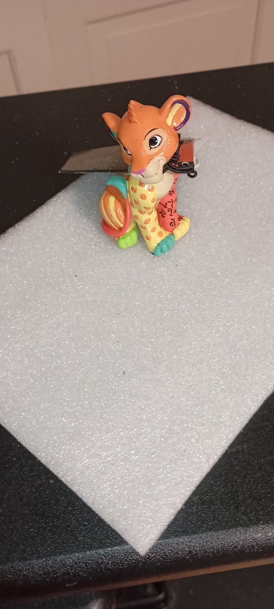 2020-DISNEY/BRITTO MINI FIGURINE-SIMBA-NEW IN BOX