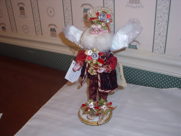 MARK ROBERTS 2019-10"H SMALL WINE & CHOCOLATE FAIRY. NEW IN BOX