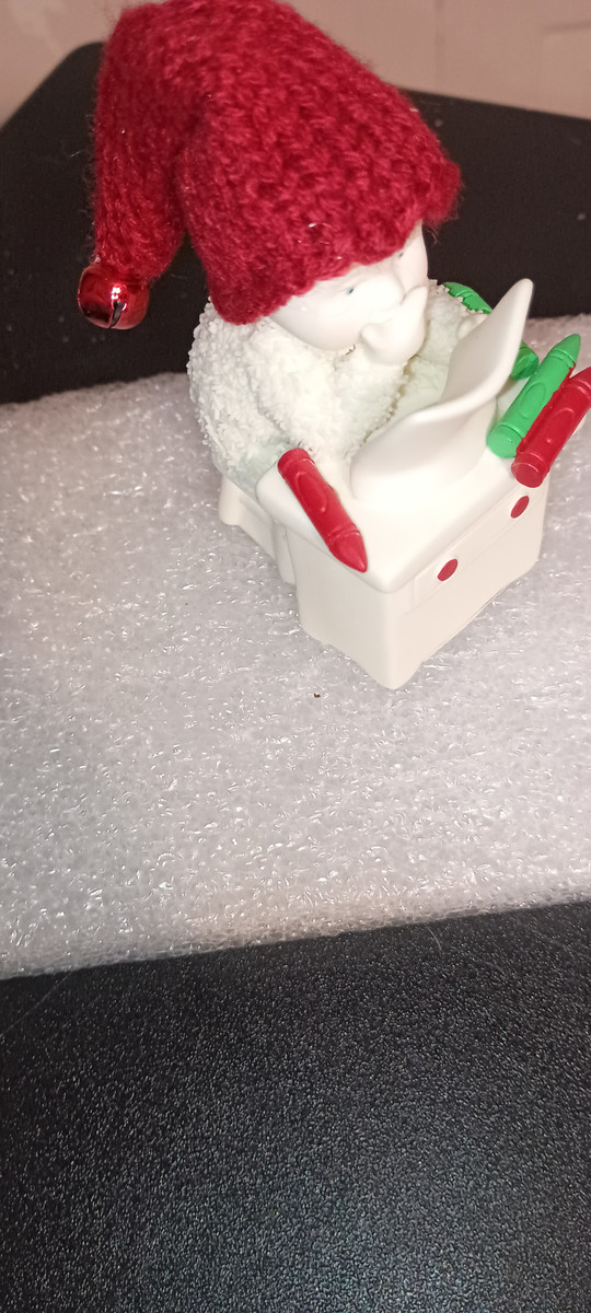 DEPT.56- 2020 CLASSIC COLLECTION SNOWBABY-CHRISTMAS COLORS-NEW IN BOX