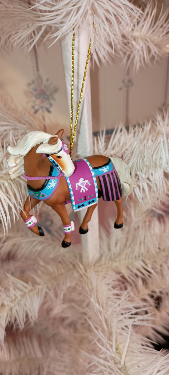 TRAIL OF PAINTED PONIES-THUNDERBIRD ORNAMENT-NEW IN BOX