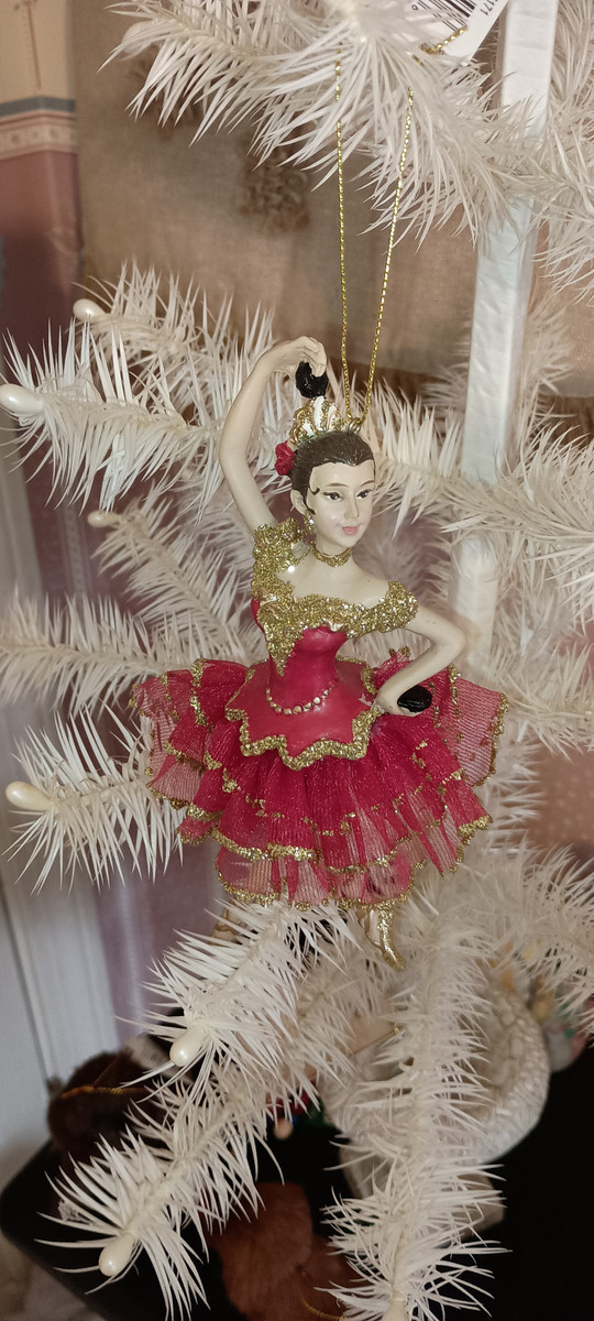 KURT ADLER-2023-NUTCRACKER SUITE ORNAMENT- SPANISH DANCER-NEW