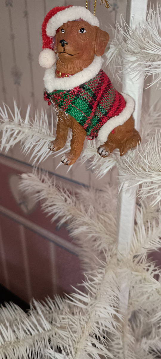 KURT ADLER-2023 PET PARADE DOG ORNAMENT-GOLDEN RETRIEVER-NEW
