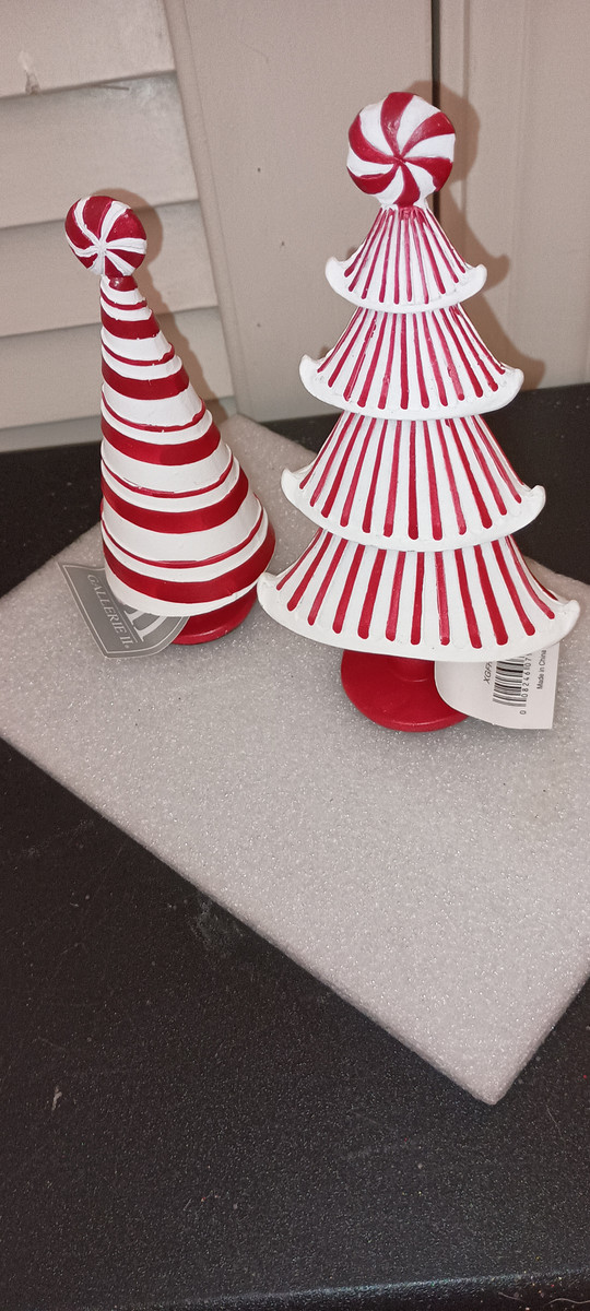 GALLERIE II -2024 CANDY CANE FIGURES-SET/2-NEW