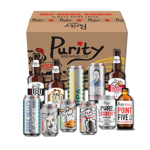 A Purity Brewing Discovery Pack containing 1 of every beer