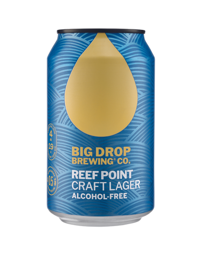 Big Drop Reef Point Craft Lager Can