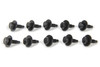 Allstar Performance Body Bolt 3/4in 10pk Black ALL16550