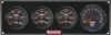 Quickcar Racing Products Redline 3-1 Gauge Panel OP/WT/OT w/Recall Tach 69-3041