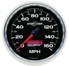 Autometer 5in S/C II In-Dash Speedo 160MPH 3689