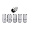 Mcgard Wheel Locks 5Pcs. 18- Jeep JL 14mm x1.5 Chrome 24515