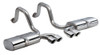 Corsa Performance 97-04 Corvette 5.7l Sprt Axle Back Exhaust System 14111