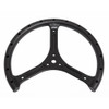 Joes Racing Products 11in Steering Wheel QM Aluminum Black 13505-B
