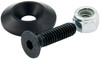 Allstar Performance Countersunk Bolts 1/4in w/1.25in Washer Blk 10pk ALL18635