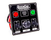 Quickcar Racing Products Ignition Panel Black w/ 1 Acc. and Lights 50-822
