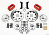Wilwood Front Brake Kit 80-87 GM G-Body 4 Piston Caliper 140-12297-DR