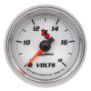 Autometer 2-1/16in C2/S Voltmeter Gauge 8-18 Volts 7191