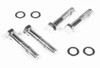 Mr. Gasket Chrome Intake Bolts 5006