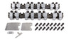 T and D Machine SBC Shaft Rocker Arm Kit w/Bowtie 18 Deg. Heads 2053-165/160