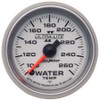 Autometer 2-1/16in U/L II Water Temp. Gauge 100-260 4955