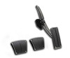 Clayton Machine Works Throttle Pedal Kit Black 70-81 Camaro Man. Trans TA-206-BKM2