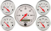 Autometer Arctic White Gauge Kit W/Red Pointer 1302
