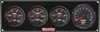 Quickcar Racing Products Redline 3-1 Gauge Panel OP/WT/FP w/Recall Tach 69-3042