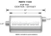 Magnaflow Perf Exhaust Stainless Muffler 2.25in. Offset In/Center 11225