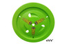 Dominator Racing Products Wheel Cover Bolt-On Xtr Green 1013-B-XG