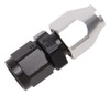 Russell #6 Female Swivel to 3/8 in Tube Black/Silver 639203