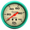 Autometer 2-5/8 Ultra-Nite Oil Press. Gauge 0-100psi 4521