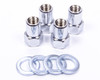 Gorilla 4 Lugnuts Std Mag Open 12mm x 1.50 73037B