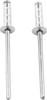 Allstar Performance 1/8in Alum Rivet Silver 250Pk Multi-Grip ALL18198