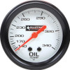 Allstar Performance Oil Temp Gauge 140-340F 2-5/8in ALL80097