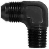 Aeroquip 90 Deg Alum #8 Flare 1/4 in Black FCM5036