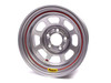 Bassett 15X8 IMCA Wheel D-Hole Silver 5x4.75 58DC1IS
