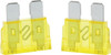 Quickcar Racing Products 20 Amp ATC Fuse Yellow 5pk 50-920