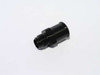 Meziere 12an Male to 1-1/4 Hose Adapter - Black WA12125S