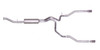 Gibson Exhaust Cat-Back Dual Split Exha ust System Aluminized 5561
