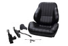 Scat Enterprises Rally Low Back Seat - RH - Black Vinyl 80-1050-51R
