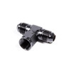 Triple X Race Components #6 Tee w/ Female Swivel HF-41006BLK