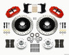 Wilwood Front Disc Brake Kit Red 67-72 Camaro Nova 12.88 140-12271-DR