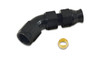 Vibrant Performance Fitting Tube Adapter 4 5 degree -8AN Female to 16558