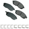 Akebono Brake Corporation ProACT Ultra-Premium Bra ke Pads - Front ACT815A