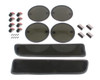 G.T. Styling Vette 84-90 Turn/Tail w/ Rubber Blackout (6) pcs GT039R