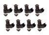 Holley 120 PPH Fuel Injectors 8pk High Impedance 522-128XFM