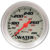 Equus 2.0 Dia Water Temp Gauge Silver 130-280 E8242