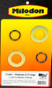 Milodon -12an Large Washers and O-Rings (2-Each) 21464