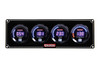 Quickcar Racing Products Digital 4-Gauge Panel OP/WT/OT/Volts 67-4027