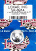 Lokar 2in Shift Knob Solid Round Polished SK-6914